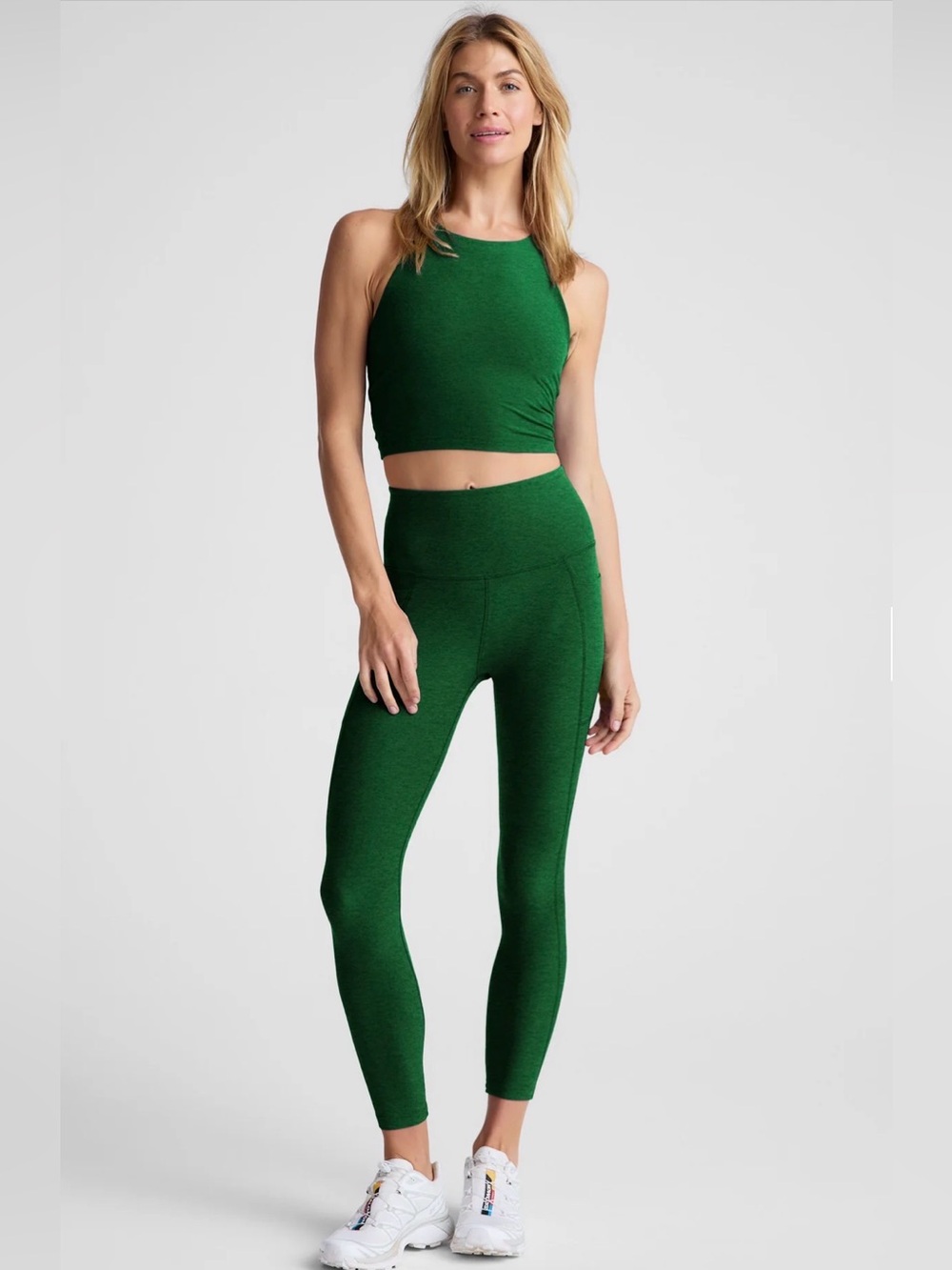 NWT Beyond Yoga Spacedye Out of Pocket High Waisted Midi Leggings XS